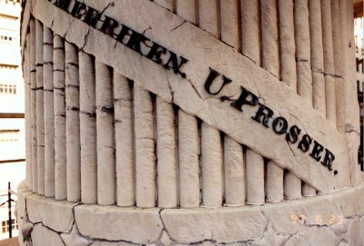 Central Column Before Restoration