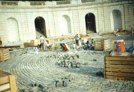 Radial-patterned Cobblestones